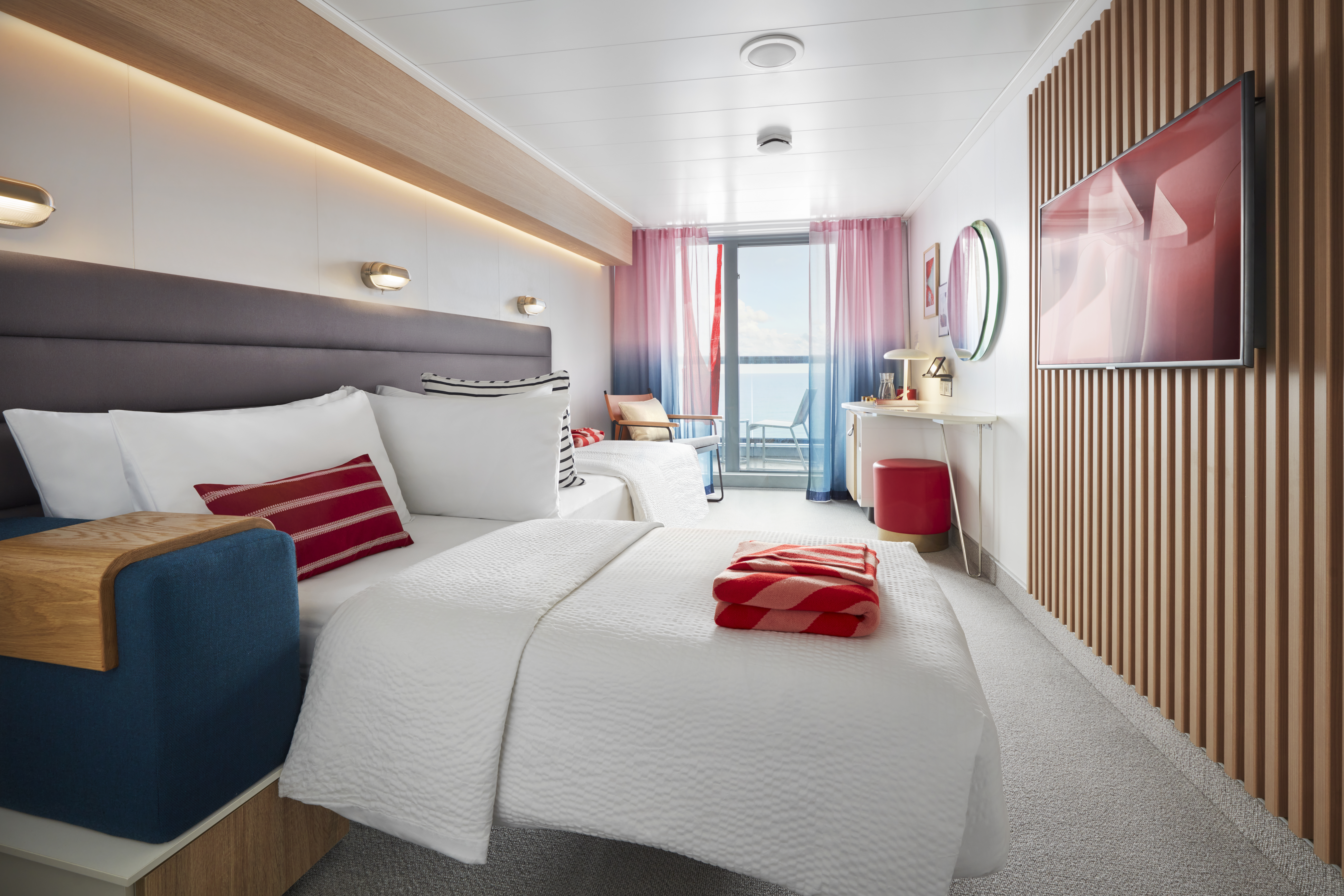 Sea Terrace Cabin on Virgin Voyages