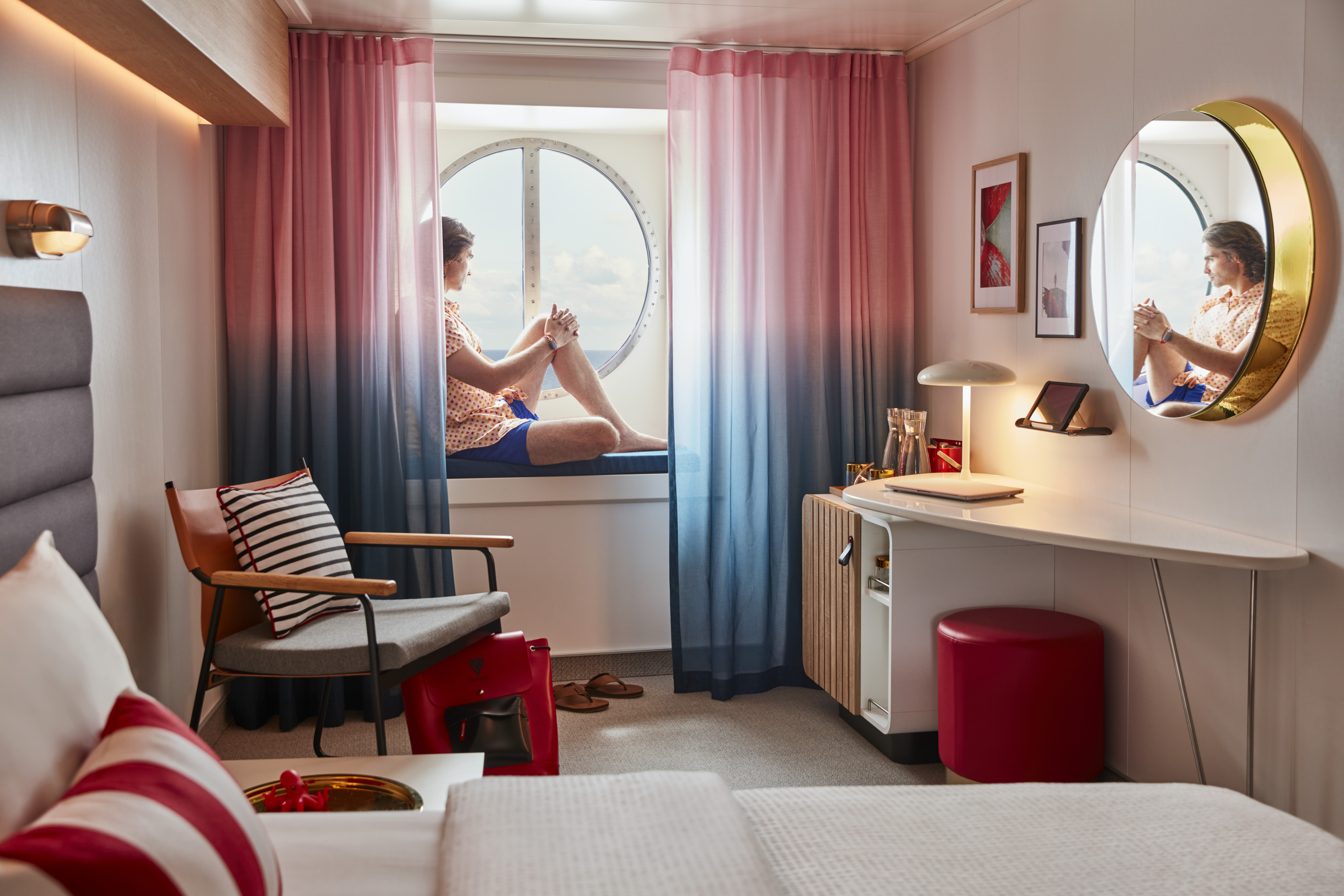 Sea View Cabin on Virgin Voyages